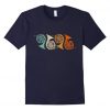 Retro French Horn T Shirt RE23