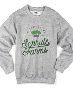 Scranion schrute farms sweatshirt RE23