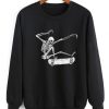 Skateboarding Skeleton Sweatshirt RE23