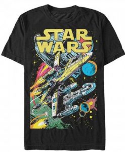 Star Wars Galactic Comic Scene T-shirt RE23