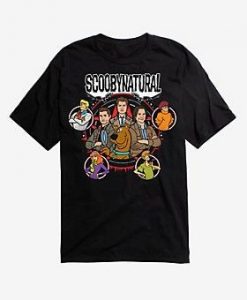 Supernatural Scoobynatural Gang T-Shirt RE23