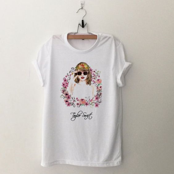 Taylor Swift Flower T-shirt RE23