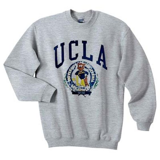 UCLA bruins bear sweatshirt RE23