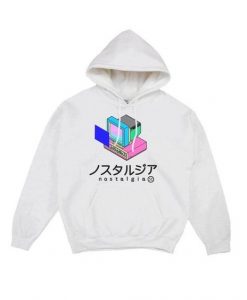 Vaporwave aesthetic hoodie RE23