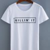 White Letters T-Shirt RE23