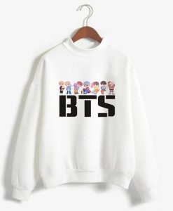 Women ARMY BTS Sweatshirt RE23