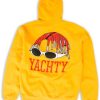 Yachty Yellow Back Hoodie RE23