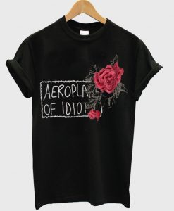 aeroplane of idiot tshirt