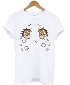 anime eyes crying tshirt