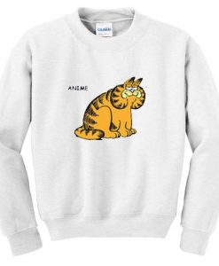 anime garfield sweatshirt RE23