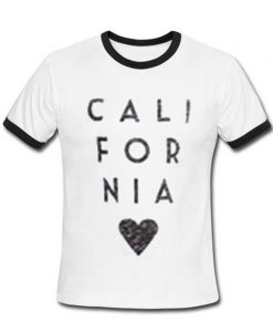 california ringer t-shirt