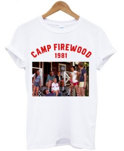 camp firewood 1981 t-shirt