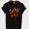 cobra snake fire t-shirt