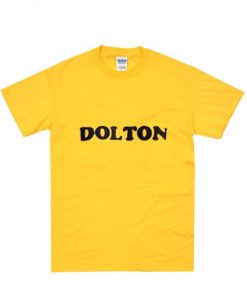 dolton 99 yellow t-shirt