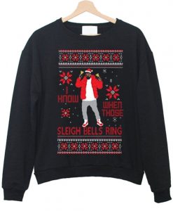 drake Sleigh christmas Bells Ring Sweatshirt IGS