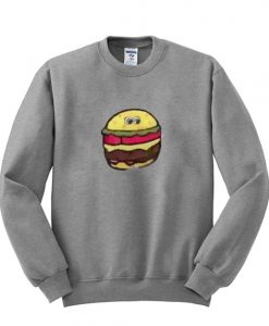 funny burger sweatshirt IGS