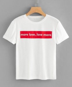 more love Urban Outfit T-shirt RE23