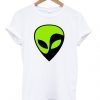 Alien Yin Yang Green T-shirt RE23