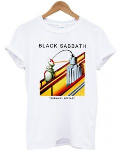 Black Sabbath Technical Ecstacy T shirt ZX03