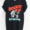 Elton John Rocket Man Tshirt RE23