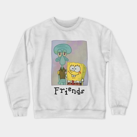 Friends Spongebob Sweatshirt RE23