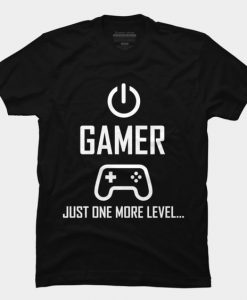 Gamer Just One More Level T-Shirt ZX03