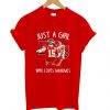 Just A Girl Who Loves Mahomes T Shirt ZX03