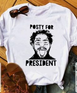 Post Malone Posty For Presiden T-Shirt RE23