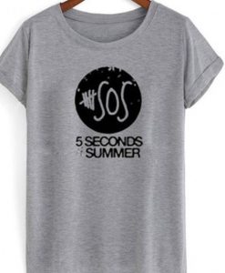 SOS 5 seconds summer t-shirt RE23