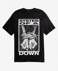 System Of A Down Tied Hands T-Shirt RE23