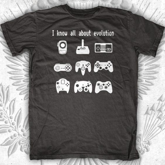 Video Game Evolution T-Shirt ZX03