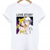 love story sailor moon tshirt ZX03