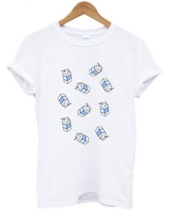 milk box t-shirt ZX03