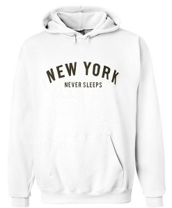 new york never sleep hoodie IGS