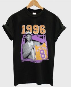 1996 kobe bryant t-shirt RE23