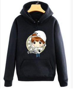 BTS Cartoon Printed Hoodie ZX03