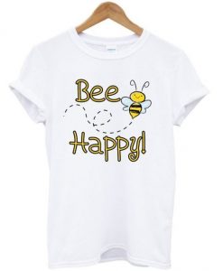 Bee happy t-shirt ZX03