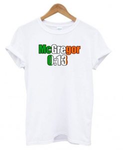 Conor Mcgregor 13 Seconds T-shirt REW