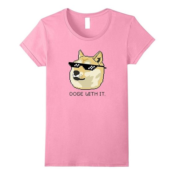 Dog With It T-shirt RE23