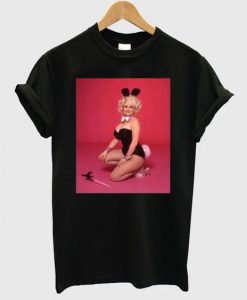 Dolly Parton Playboy Bunny Foto Poster T shirt ZX03