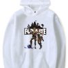 Figure Printed Long Sleeve Hoodie ZX03