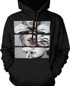 Hot Girl Rolling Blunt Hoodie REW