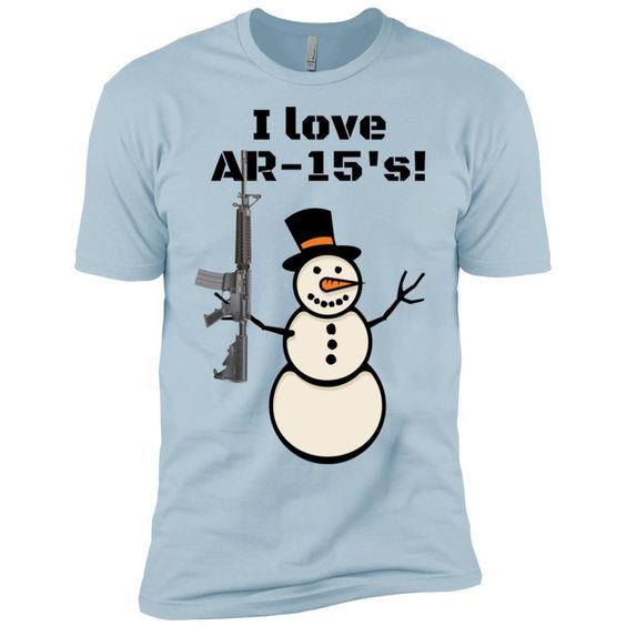 I Love AR-15's Tshirt ZX03