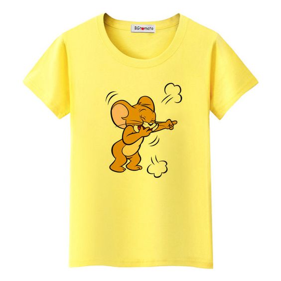 Jerry Mouse Funny Women's T-Shirt RE23