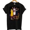 Lebron James Michael Jordan Kobe Bryant Great Star NBA Basketball T shirt ZX03