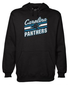 Majestic Black Carolina Panthers Hoodie REW