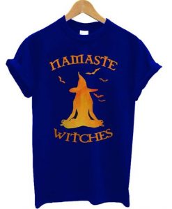 Namaste witches Yoga Hallowen T Shirt ZX03