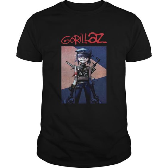 Noodle Gorillaz T-shirt REW