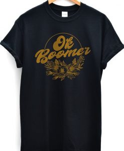 OK Boomers Floral T-shirt REW