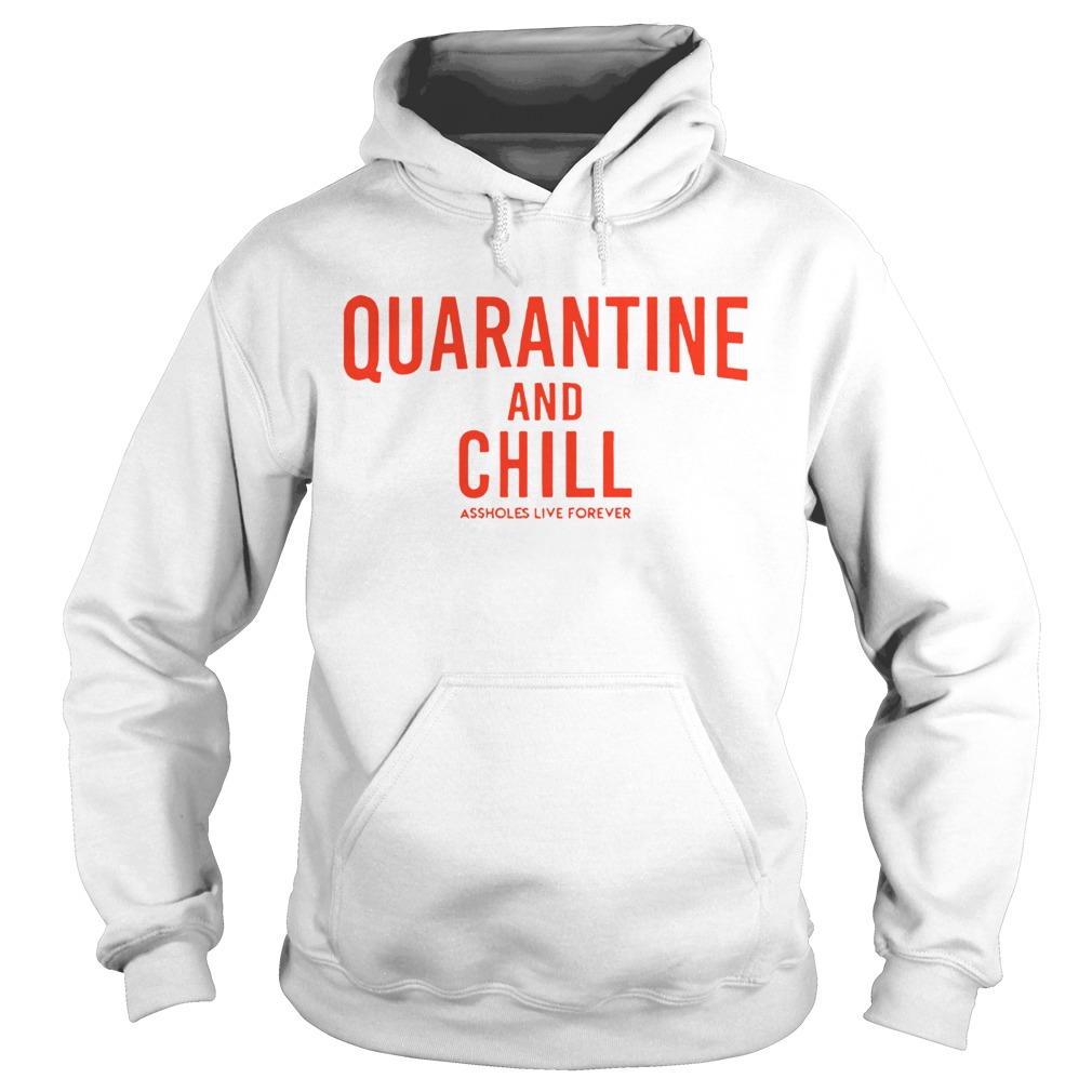 Quarantine And Chill Hoodie RE23